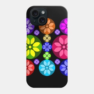 Colorful petals Phone Case