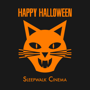 Happy Halloween Cat - Dark T-Shirt