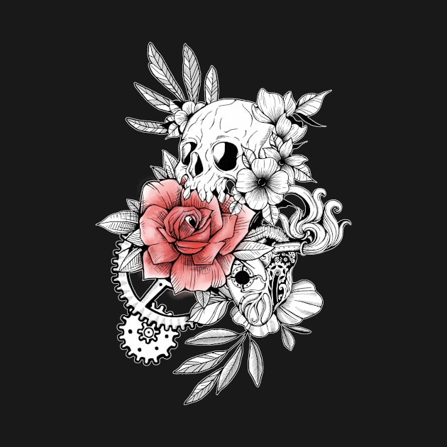 Death and Roses by raise