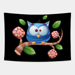 Cartoon Birt Concept art Tapestry