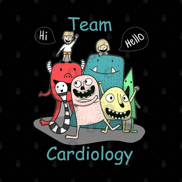 Cardiology Team Gear Funny by DesignIndex