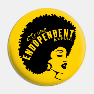 Spoonie Species: "Endopendent woman" Pin