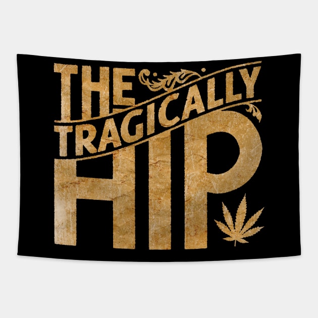 Tragically Hip vintage color Tapestry by Dansu_creative