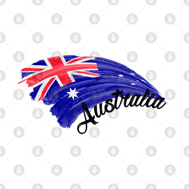 Australia flag by SerenityByAlex