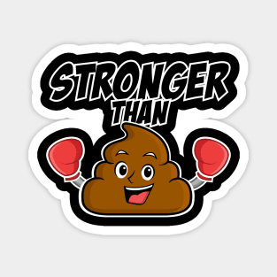 Poop Emoji - Stronger than @#@# Magnet