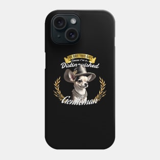 The Distinguished Chihuahua Gentleman Phone Case