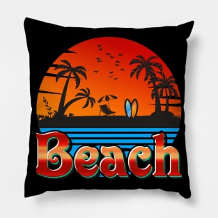 Beach lover Pillow