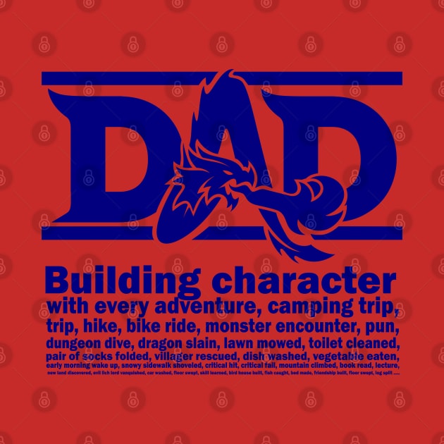 D&D Dad (Blue) by Crew