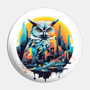 Owl Bird Animal Freedom World Wildlife Beauty Adventure Pin