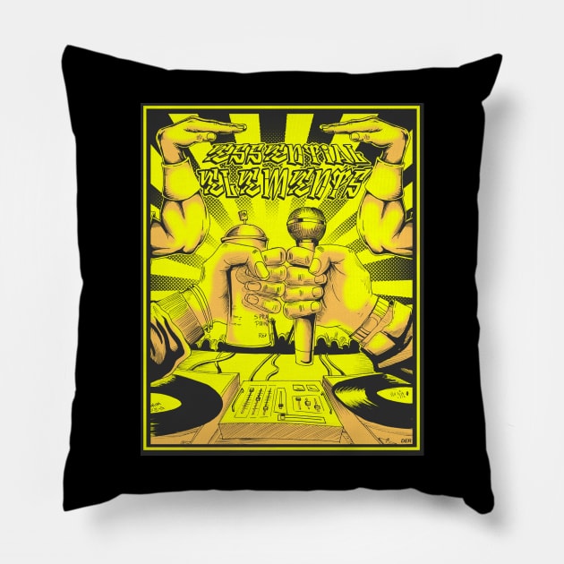 Essential Elements Pillow by Wakanda Forever