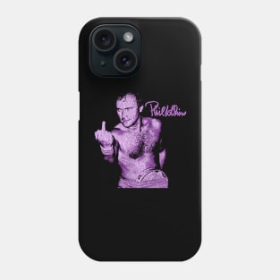 Funny Phil Collins Fan Art Purple Phone Case