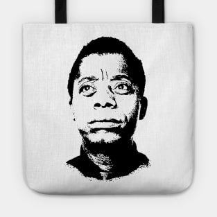 James Baldwin Portrait Pop Art Tote