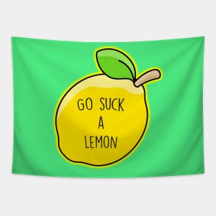 Go Suck A Lemon Tapestry