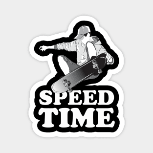 skatedoard speed 1 Magnet