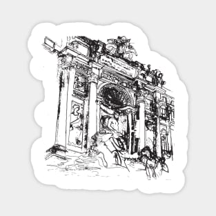 Trevi Fountain, Rome Magnet