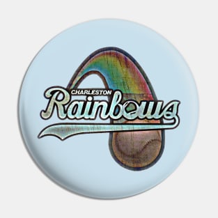 Charleston Rainbows Baseball Pin