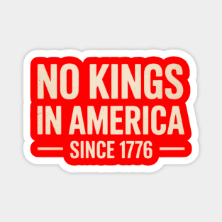 No-Kings-In-America Magnet