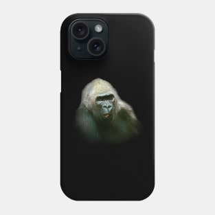 Gorilla portrait Phone Case