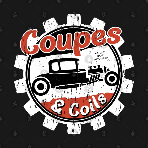 Coupes and Coils - Hot Rod Badge by CC I Design