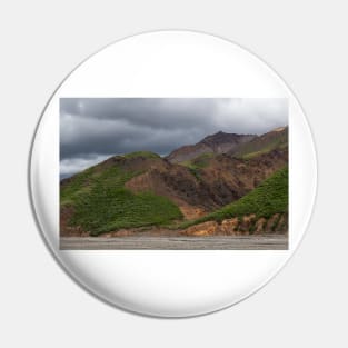 Hilly Terrain Alaska Pin