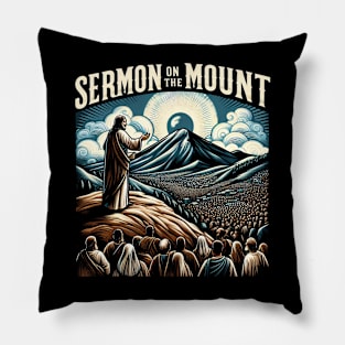 Sermon on the Mount, Jesus delivering the Sermon on the Mount Pillow