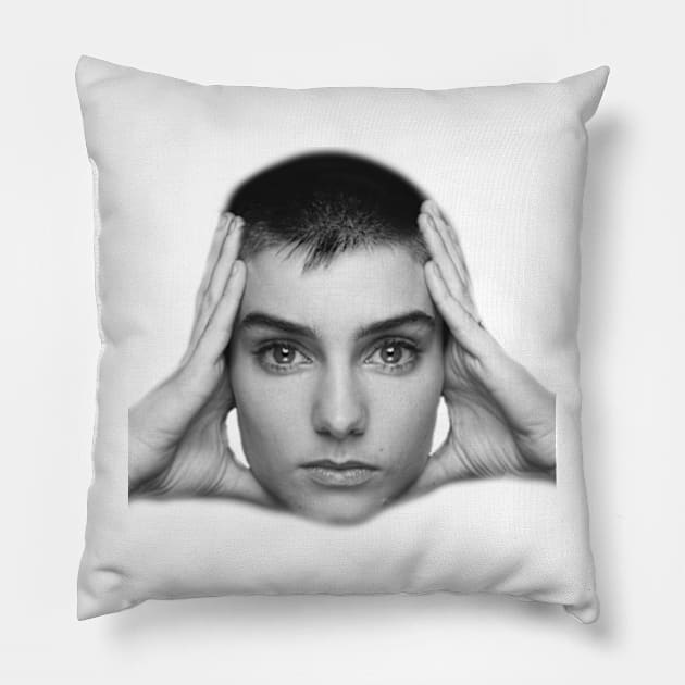 Sinéad O'Connor - Vintage Pillow by suriaa