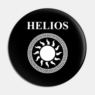 Helios Ancient Greek God of the Sun Symbol Pin