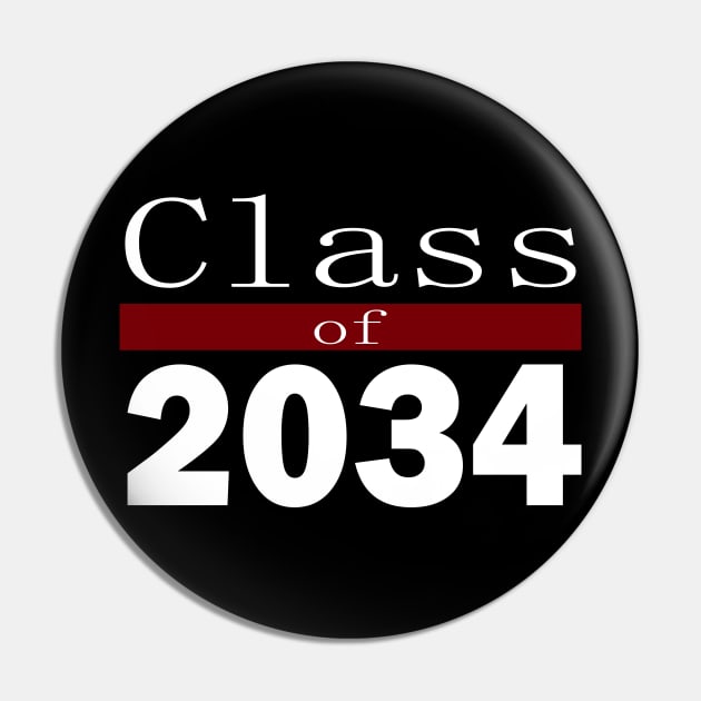 Class of 2034 Pin by ilrokery