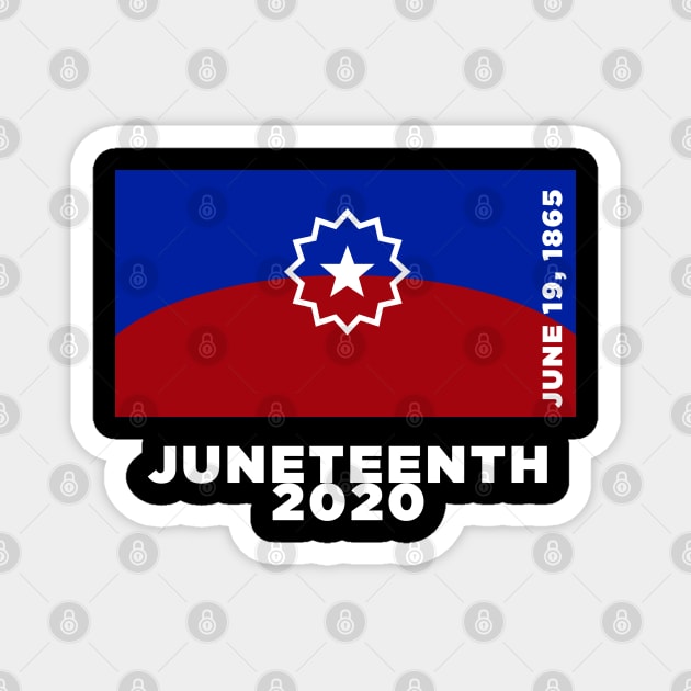 Juneteenth Magnet by Kalamagonia