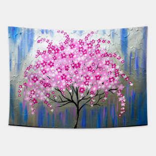 Watercolor Sakura Tapestry