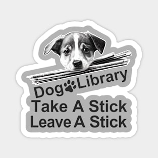 Dog Library ★★★★☆ Magnet