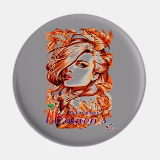 International Woman's Day Pin