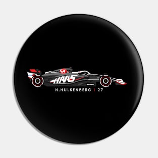F1  Racing Nico Hulkenberg Haas Fan shirt Pin