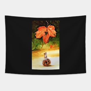 Falling Heart Tapestry