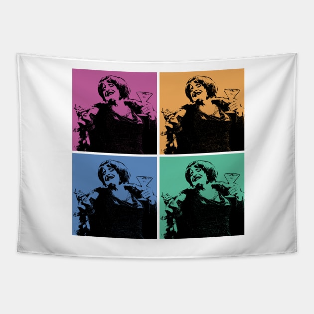 Patti LuPone I'll Drink to That Company PopART Tapestry by baranskini