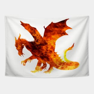 Dragon of Fire Tapestry
