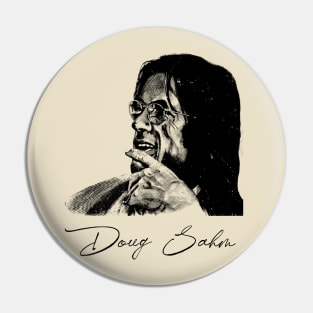 Doug Sahm Pin