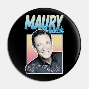 Vintage Style Maury Povich 90s Aesthetic Design Pin