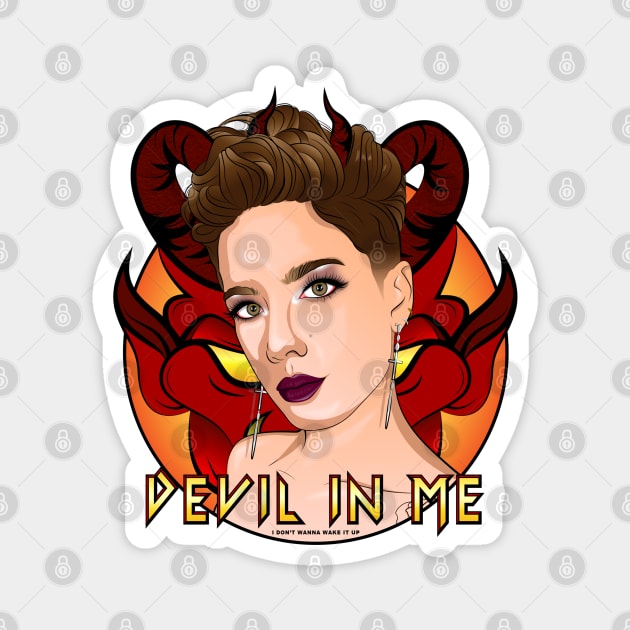 Devil in Me Magnet by annnadary