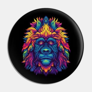 Funky Hippie Gorilla Pin