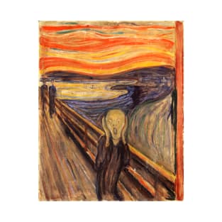 Expressionist Series: The Scream by Edvard Munch 1893 T-Shirt