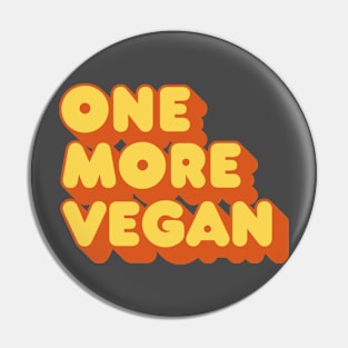 One More Vegan Pin