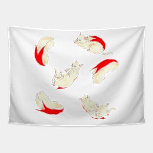 APPLE CATS Tapestry