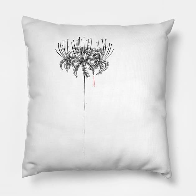 Lycoris Pillow by norakamuy