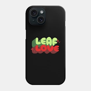 leaf love Phone Case