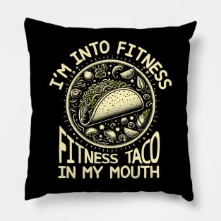 Fitness Taco Pillow