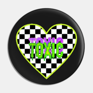 Toxic Heart Pin