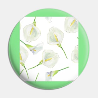 Cute White Flowers Pattern | Beautiful Floral Pin