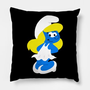 Blue Girl Pillow