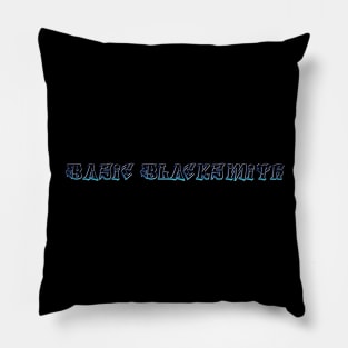 basic blacksmith Pillow